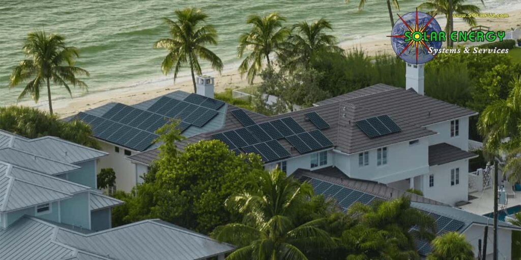 Off-grid solar system in Gulfport FL